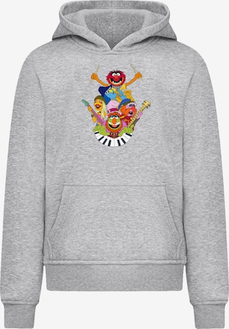 F4NT4STIC Sweater 'Disney Muppets-Dr.-Teeth-and-The-Electric-Mayhem' in Grey: front