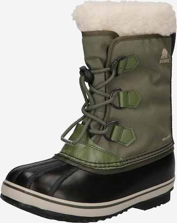 SOREL Boots in Green: front
