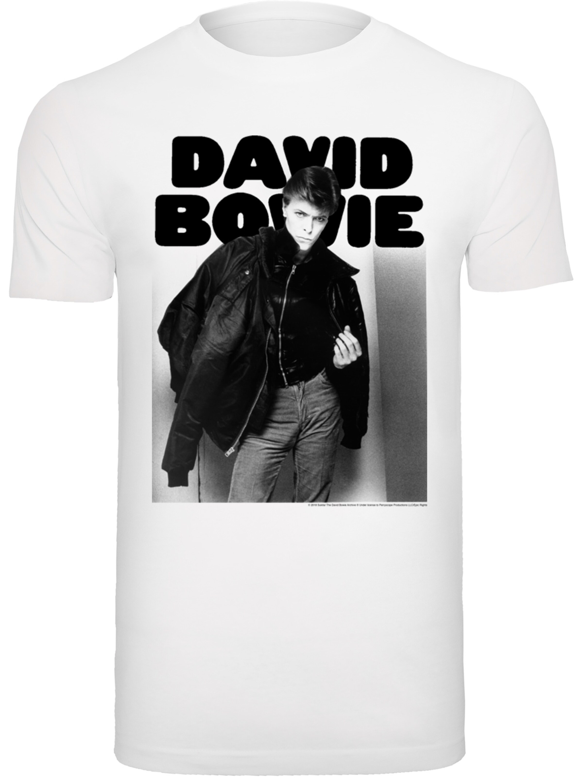 F4NT4STIC Shirt in Wit: voorkant