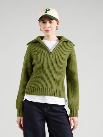 Aware Sveter 'AWULLA' - Zelená: predná strana