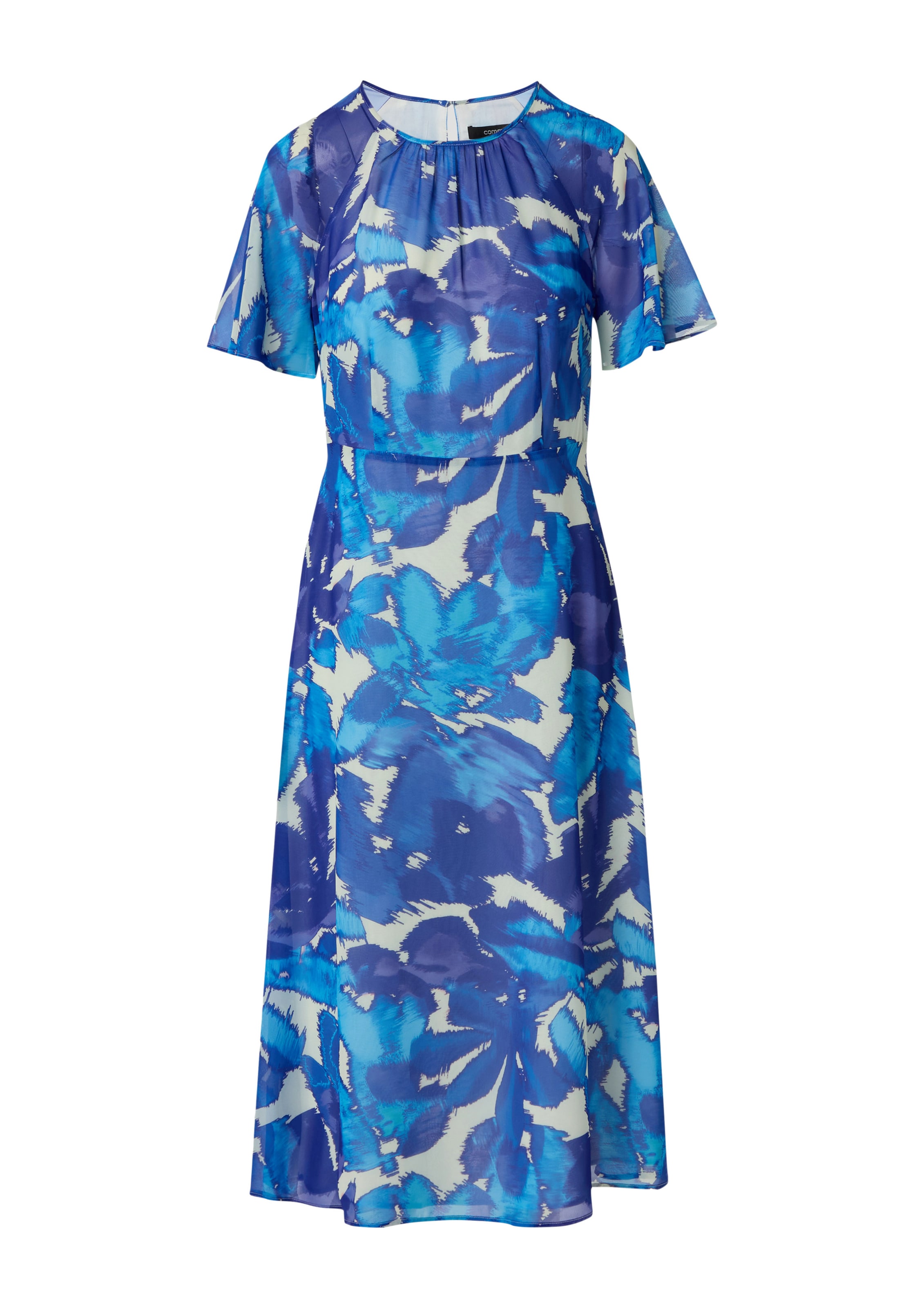 COMMA Kleid in blau, Produktansicht