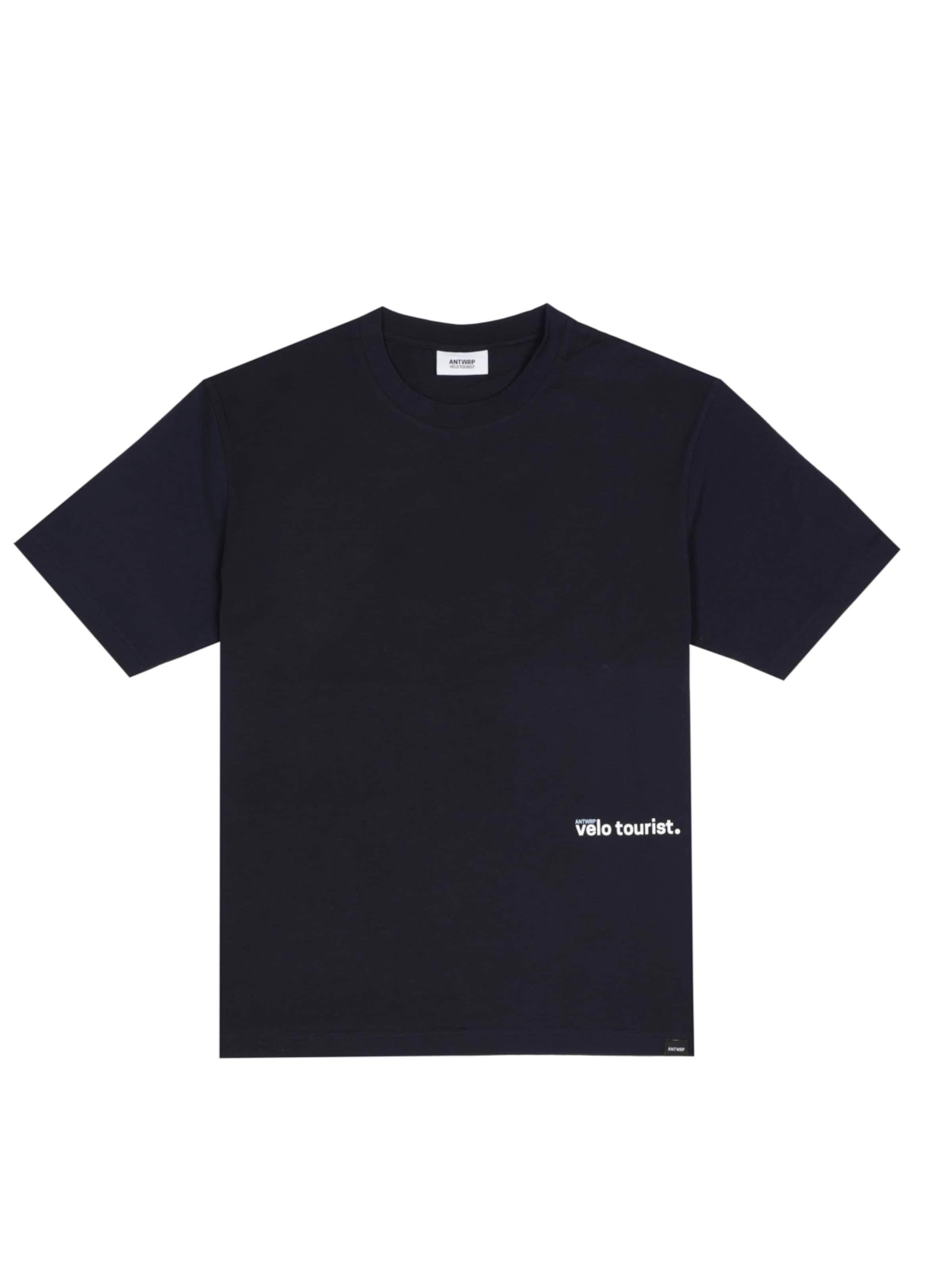 T-Shirt Antwrp en bleu : devant