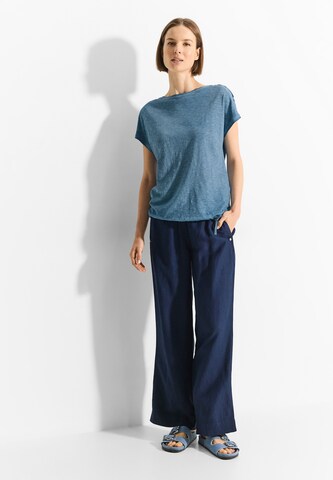 CECIL T-Shirt (GOTS) in Blau
