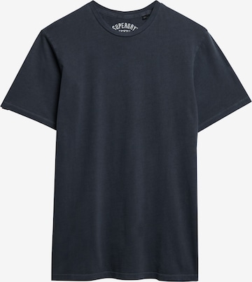 T-Shirt 'Essential' Superdry en bleu : devant