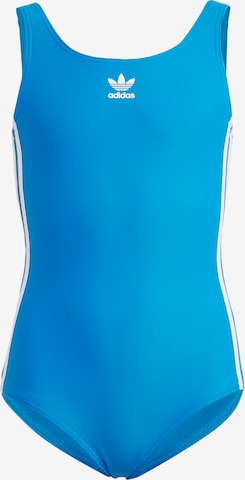 Maillot de bain ADIDAS ORIGINALS en bleu : devant