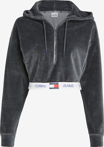 Tommy Jeans Sweatshirt 'Heritage' in Grey: front