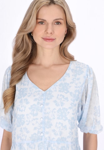 Usha - Vestido em azul