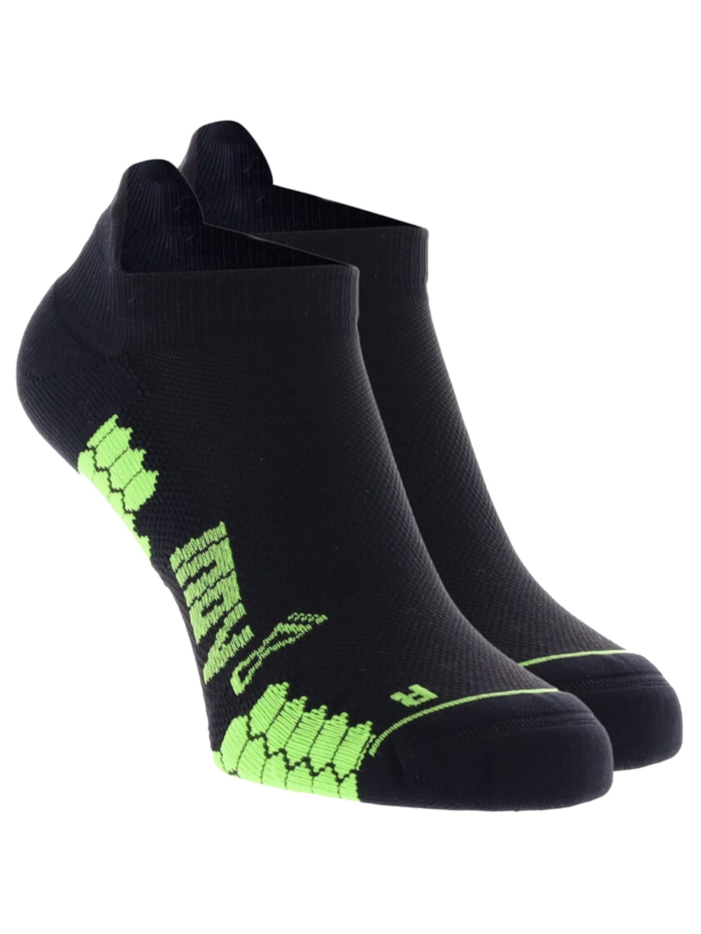 Inov-8 Socken 'Trailfly'‌‌ in Schwarz: Vorderseite