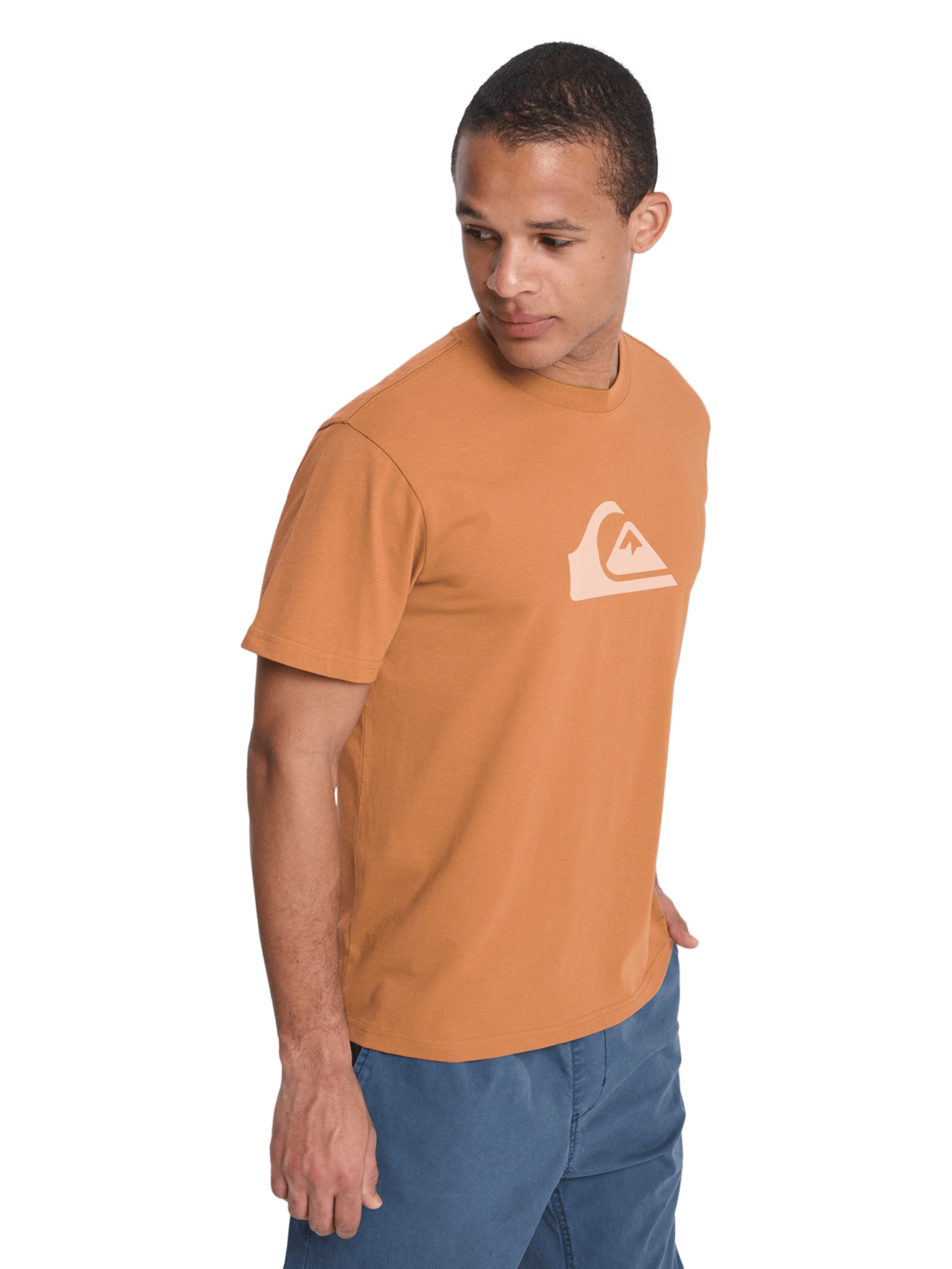 QUIKSILVER Athletic Sweatshirt in Orange