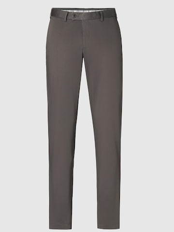 Hiltl Slim fit Chino Pants 'Tilo - Die Business Chino' in Grey: front