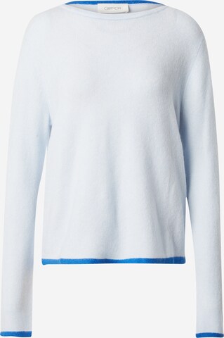 Cartoon Sweater in Blue: front