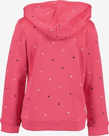 BLUE SEVEN Sweatjacke in Pink