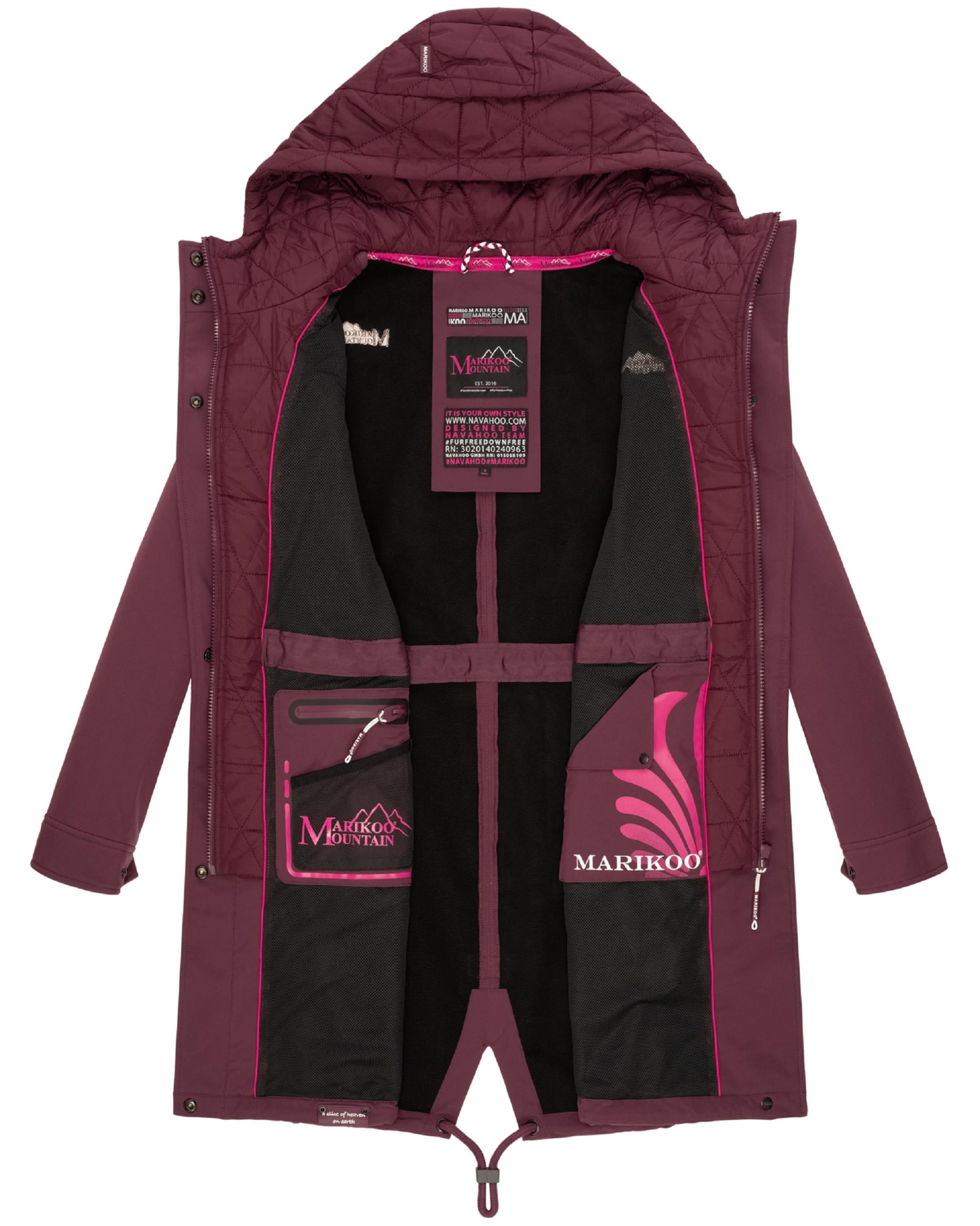 raudona MARIKOO Striukė-paltas