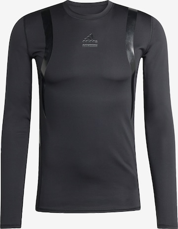 ADIDAS ORIGINALS - Camiseta funcional en negro: frente