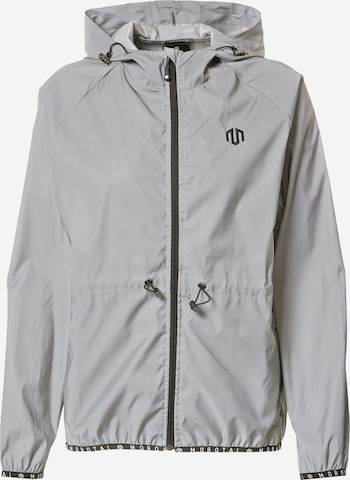 MOROTAI Athletic Jacket in Grey: front