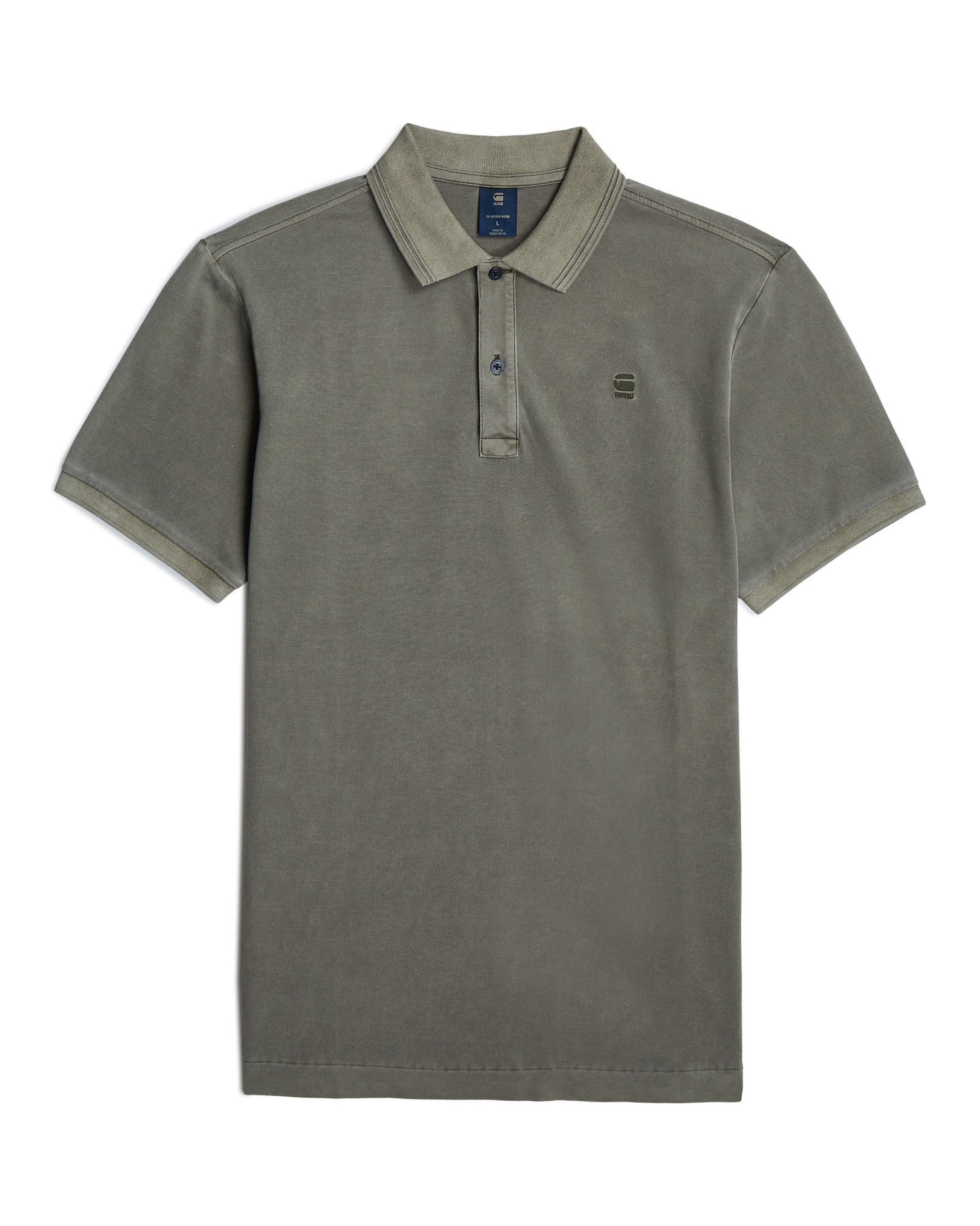G-STAR Poloshirt in Grün: Vorderseite