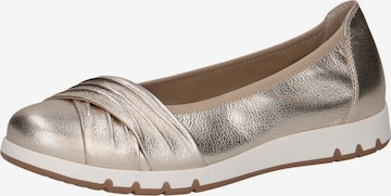 CAPRICE Ballerina in Gold: Vorderseite