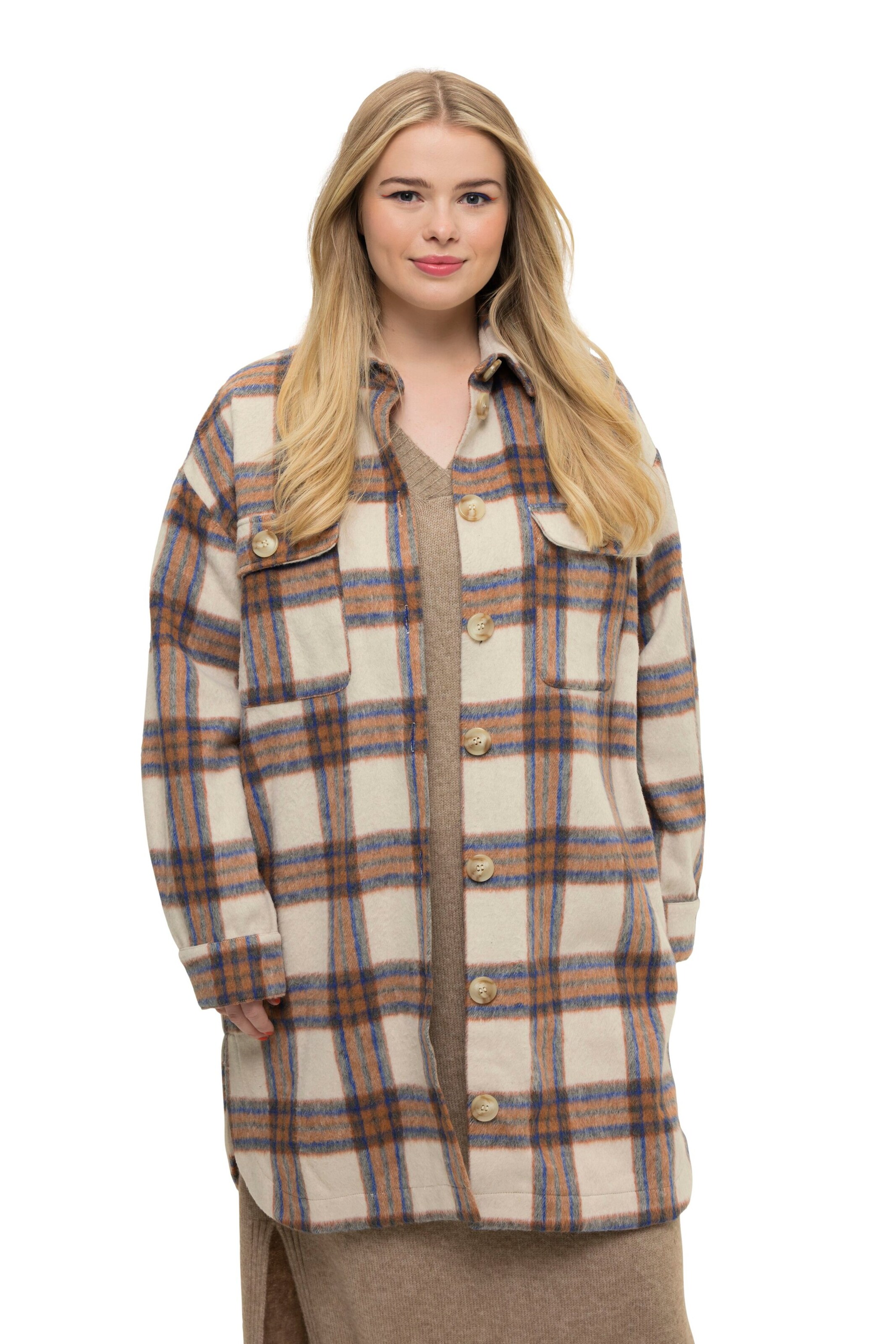 Studio Untold Übergangsjacke in Braun: Vorderseite