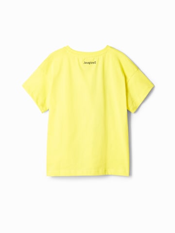 Desigual - Camiseta 'TIESTO' en amarillo