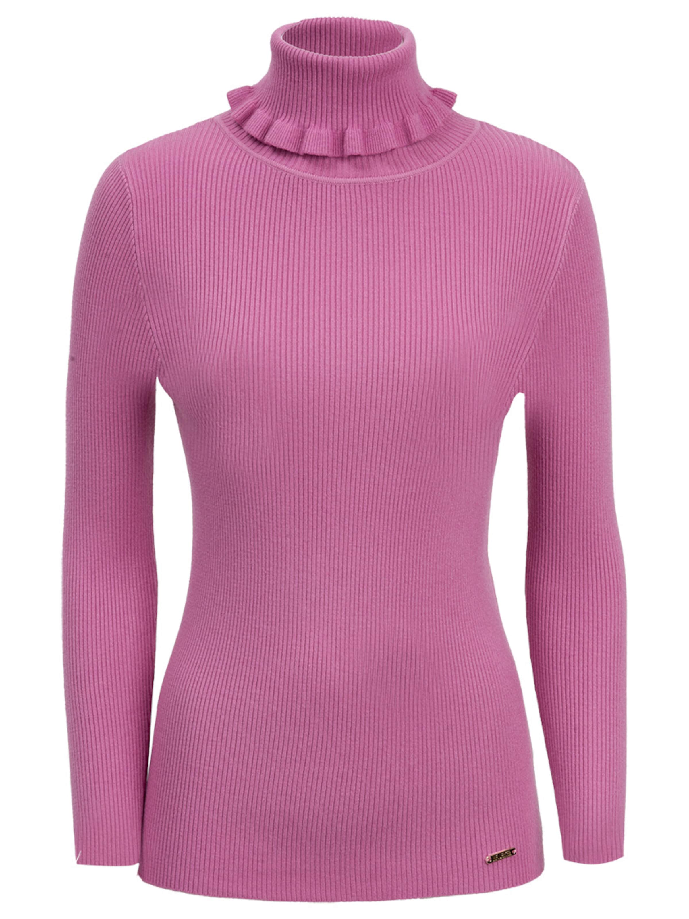 Influencer Pullover in Pink: Vorderseite