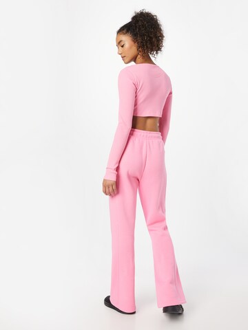 ADIDAS SPORTSWEAR Normální Sportovní kalhoty 'All Szn Fleece Graphics' – pink