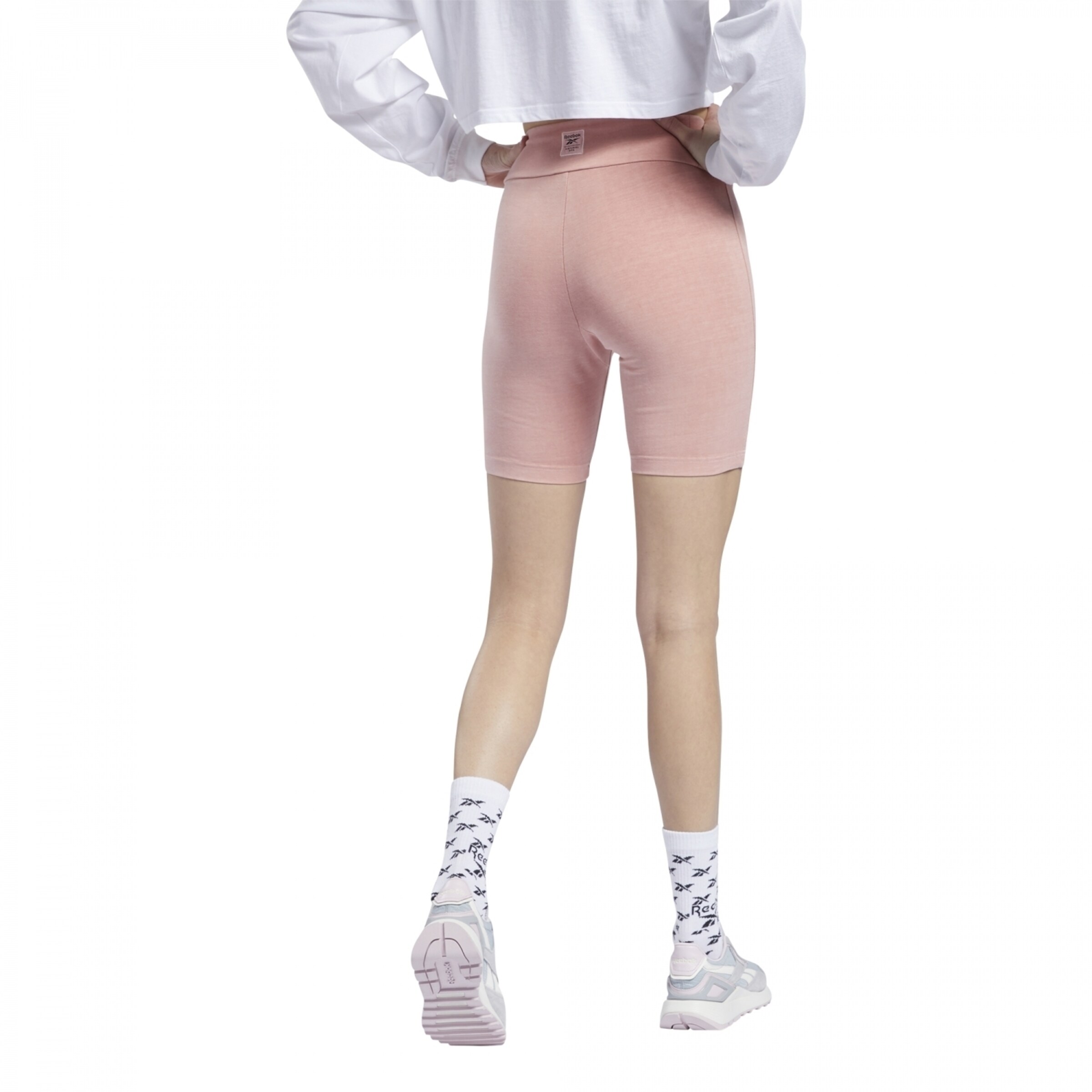 Reebok Skinny Workout Pants 'Classics' in Pink