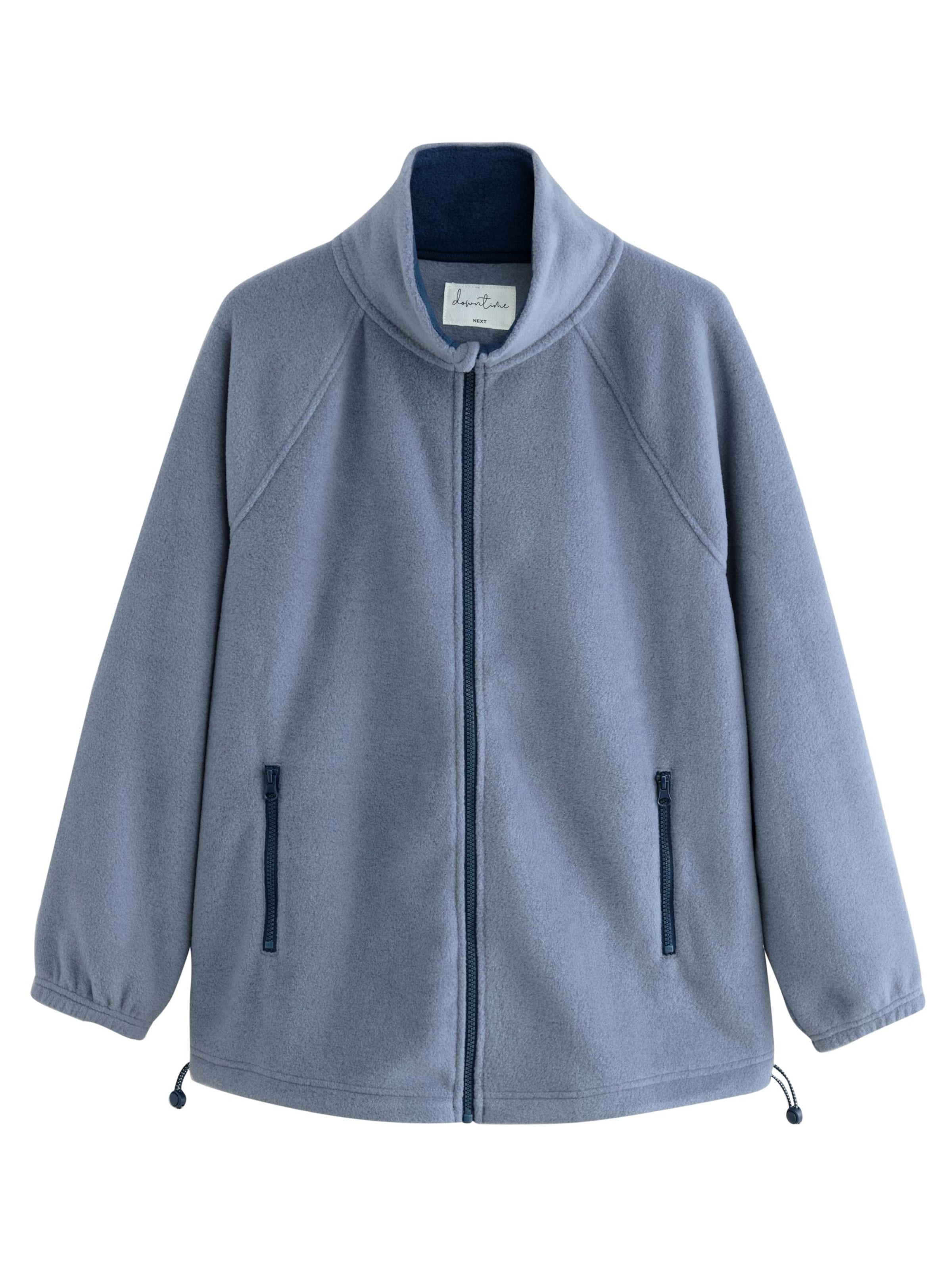 Next Fliisjakk, värv sinine: eest vaates