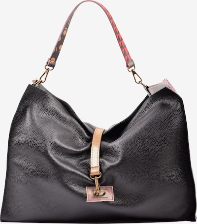 ebarrito Shopper 'SPIN THE WHEEL BAG' in gold / schwarz, Produktansicht