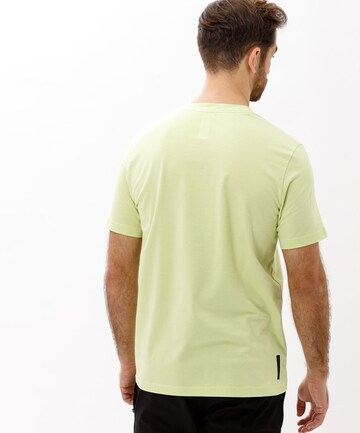 BRAX T-Shirt 'Lias' in Gelb: zadná strana