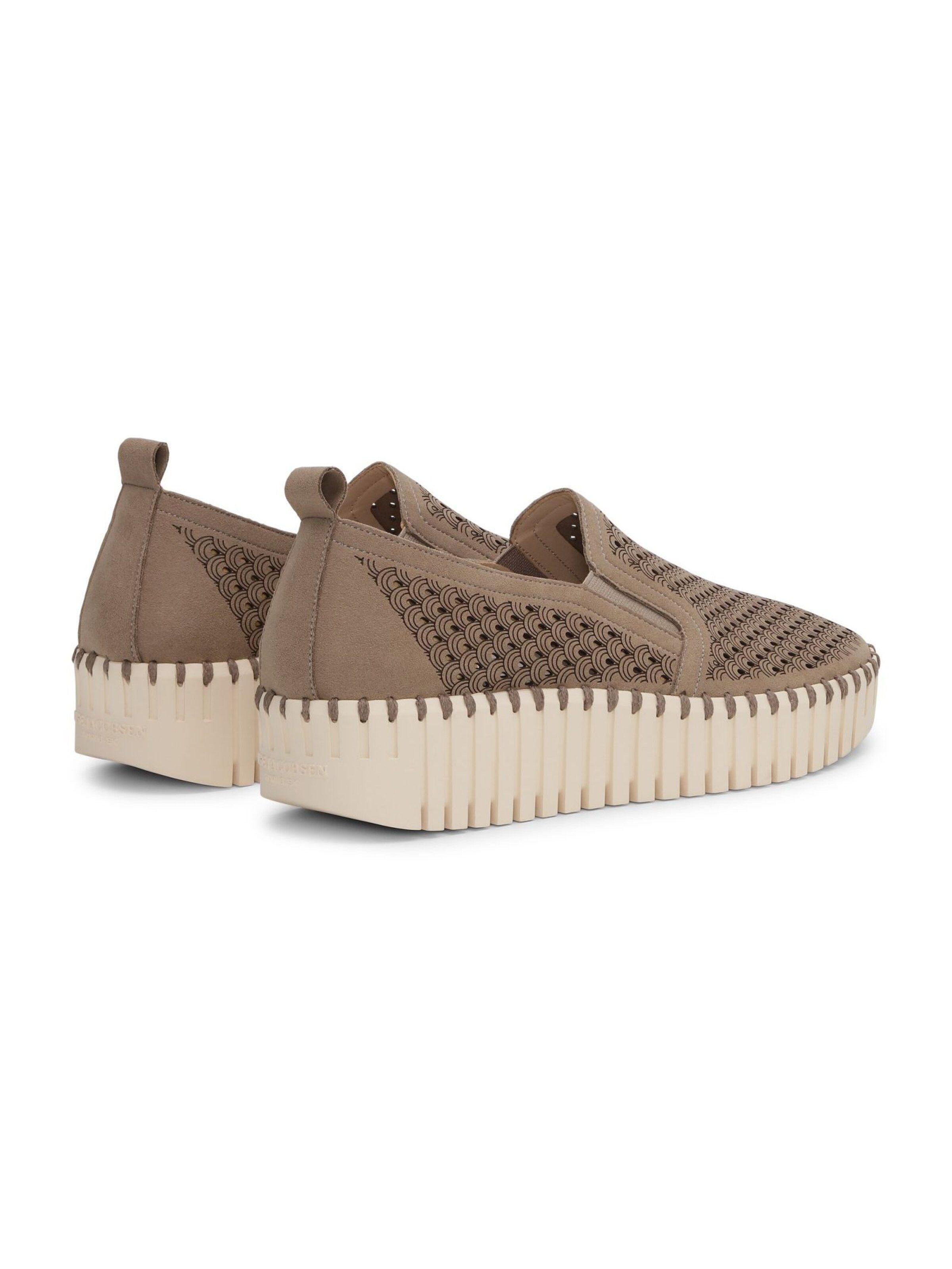 ILSE JACOBSEN Slipper 'Tulip4078' i brun