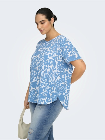 ONLY Carmakoma Bluzka 'CARVICA' w kolorze niebieski: przód
