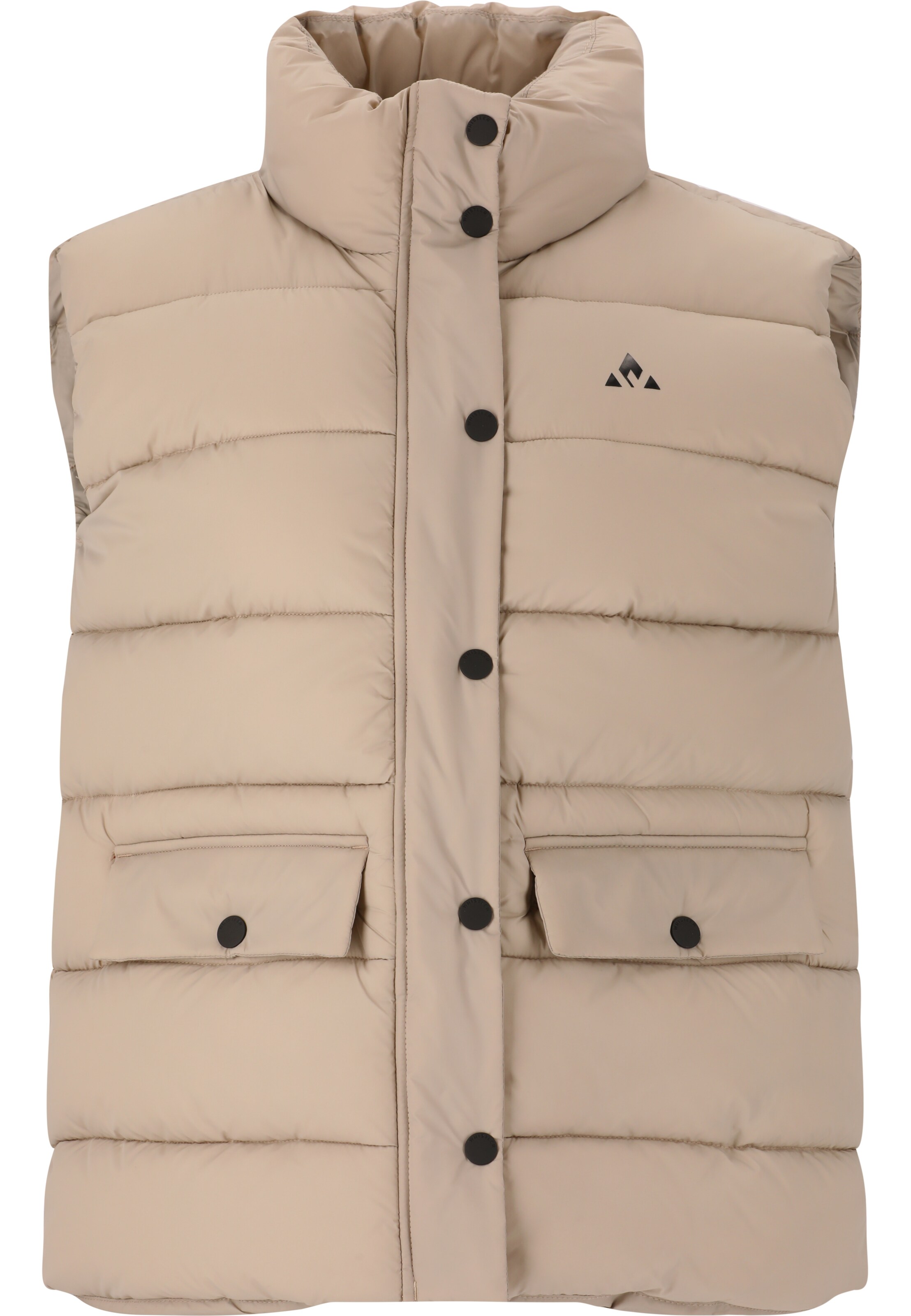 Whistler Sports vest 'Amaretto' in Beige: front