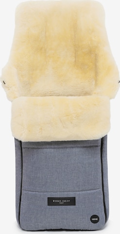 Werner Christ Baby Fußsack 'AROSA LUXE' in Blau: Vorderseite