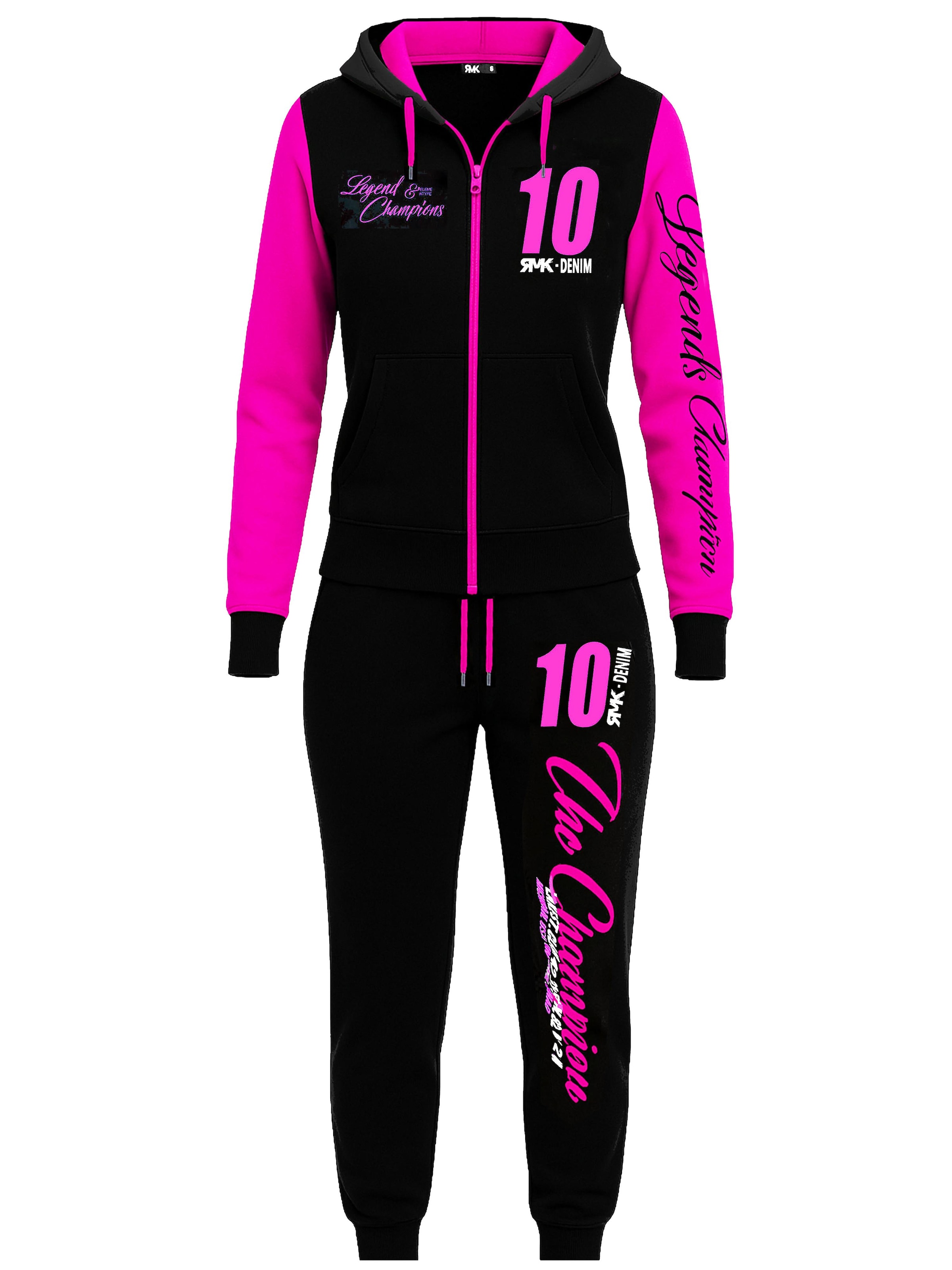 RMK Sports Suit 'Champions' in Pink: front