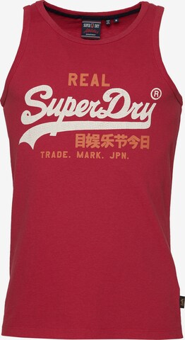 Superdry Shirt in Rood: voorkant