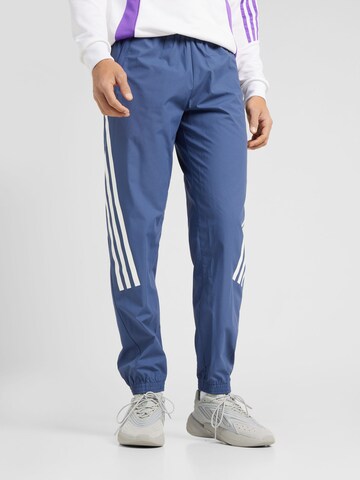 ADIDAS SPORTSWEAR - Tapered Pantalón deportivo en azul: frente