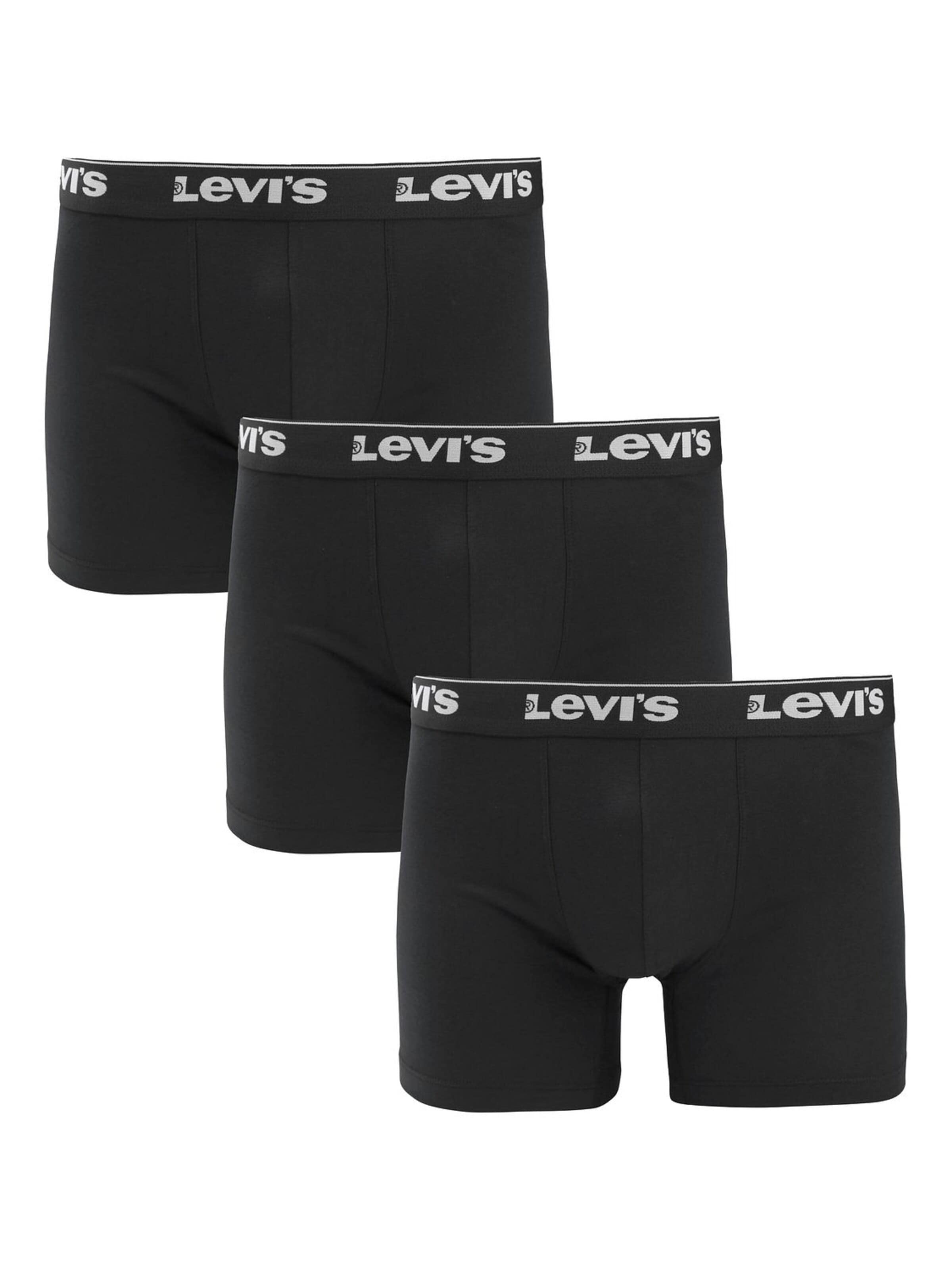 LEVI'S ® Boxers en M en noir, Vue avec produit