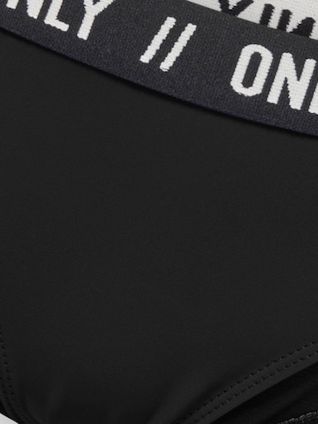 Bustier Bikini 'KOGSandy' ONLY GIRLS en noir