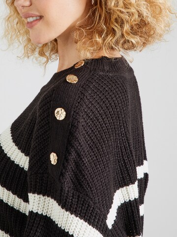 JDY Pullover 'JDYJusty' in Schwarz