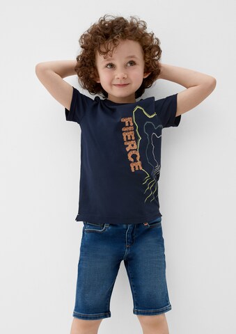 s.Oliver T-Shirt in Blau: Vorderseite