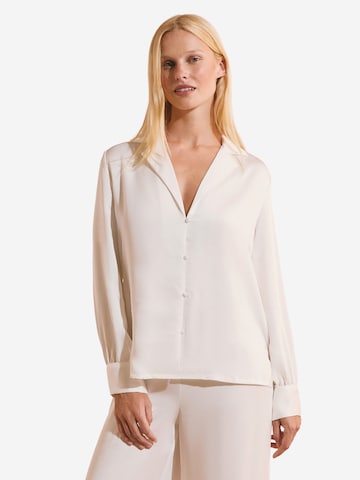ETAM Schlafshirt 'Bridal Bliss' in Beige: Vorderseite
