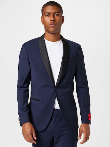 Coupe slim Veste de costume 'Arti' HUGO en bleu : devant