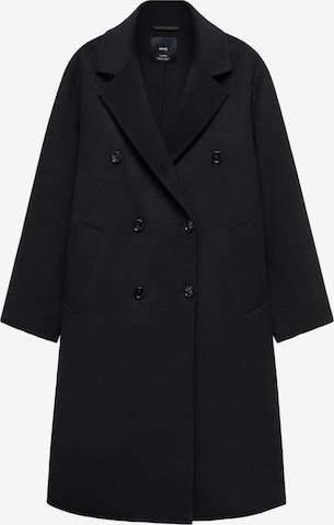 MANGO Between-Seasons Coat 'Picarol' in Black: front