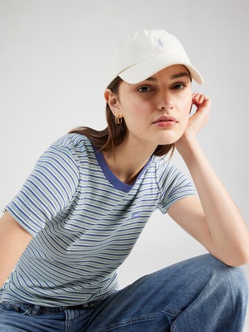 LEVI'S ® Majica 'SS Rib Baby Tee' | modra barva