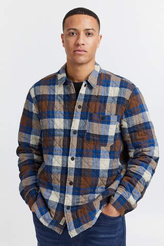 BLEND Regular fit Between-season jacket in Brown: front
