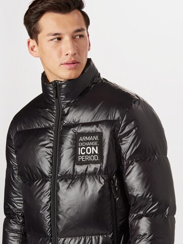 ARMANI EXCHANGE Winter jacket in Black