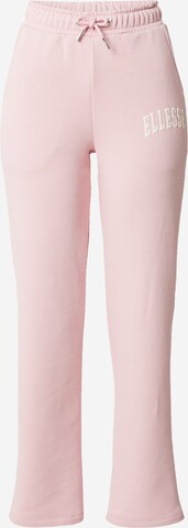 ELLESSE Bootcut Bukser i pink: forside