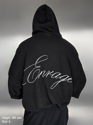 ENRAGE Sweatshirt 'SCRIPT' in Schwarz