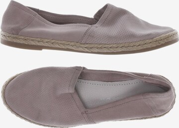 COX Flats & Loafers in 38 in Beige: front