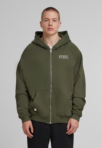 Veste de survêtement Pequs en vert